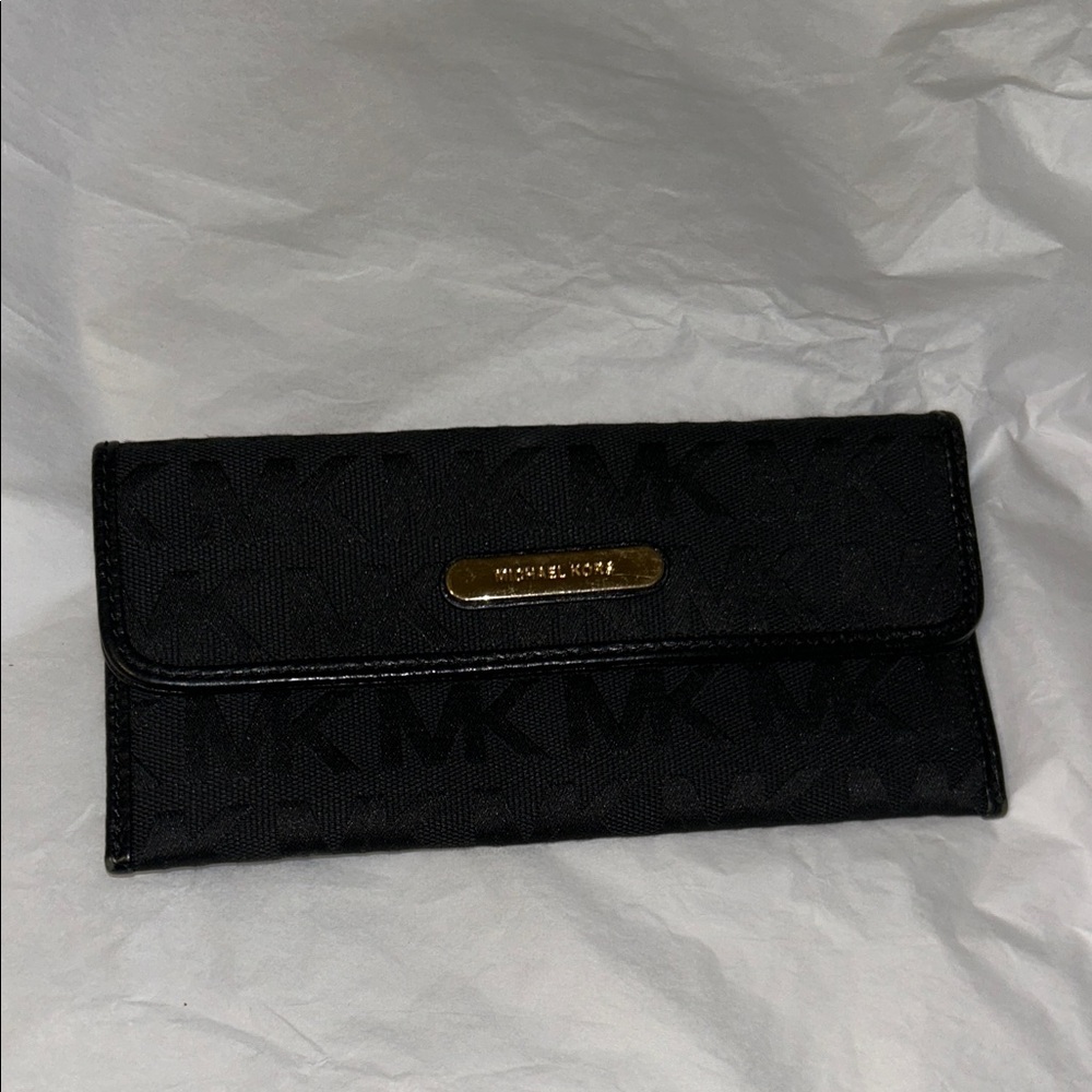 Michael Kors Black Key & Card Holder